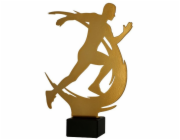 Victoria Sport Kovová trofej s mramorovým podstavcem - Běžecká