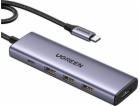 Ugreen USB HUB Hub USB-C Ugreen CM511, HDMI 4K 60Hz, 3x U...