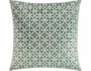 Douceur d`Interieur Sametový povlak na polštář JOAN, potisk art deco, 60 x 60 cm, interiérový design