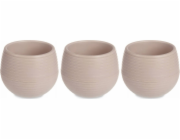 Ibergarden Samozavlažovací květináče, plastové, 3 kusy, O 10 cm