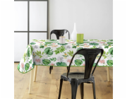 Douceur d`Interieur Ubrus s rostlinným vzorem BALEARES, 140 x 240 cm, plast