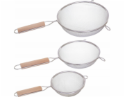 5five Kuchyňské síto, nerezová ocel, 3 kusy