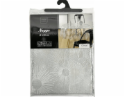 Douceur d`Interieur Průhledný PVC ubrus SOLEIL pro interiérový design, O 140 cm