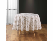 Douceur d`Interieur Kulatý polyesterový ubrus do interiéru s potiskem ALMA, O 180 cm
