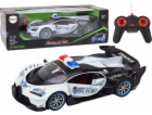 LeanToys Dálkově ovládané RC policejní auto v měřítku 1:1...