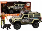 LeanToys Terénní lovecké auto Hunter Bear Lights Sounds B...