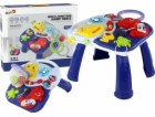 LeanToys Vzdělávací stůl 2v1 s mořskými zvířaty, klavírní...