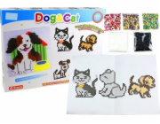 LeanToys Sada korálků pro psy a kočky s mozaikou