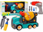 LeanToys Nákladní auto Míchačka na beton Kreslená hračka ...