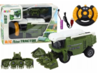 LeanToys Zemědělský kombajn RC Zemědělský stroj na dálkov...