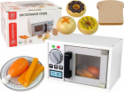LeanToys Dřevěná mikrovlnná trouba Mikrovlnná trouba Jídl...