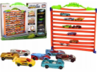 LeanToys Garážová parkovací dráha pro autodráhu 2v1 Pruži...