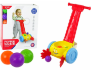 LeanToys Sběratel míčků posunovač pro děti