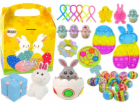LeanToys Velikonoční sada hraček Fidget Toys, dekorace na...