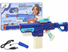 LeanToys Vodní puška M416 500ml modrá baterie