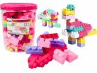 LeanToys Blocks In Bucket Educational Big Construction Se...