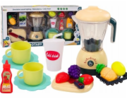 LeanToys Elektrický mixér sekačka ovoce, světelná a zvuková signalizace