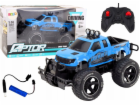 LeanToys RC terénní auto 1:14 27MHz modré dálkové ovládán...