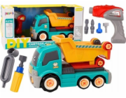 LeanToys Sklápěč Kreslená hračka DIY Tyrkysová