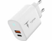T-Phox Nabíječka 45W USB + USB-C T-PHOX GLORY bílá