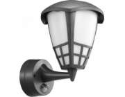Maclean Nástěnná lampa 1x nástěnná lampa E27 se senzorem Maclean, infračervený senzor, max. zátěž 60W, IP65, šedá barva, MCE518 GR