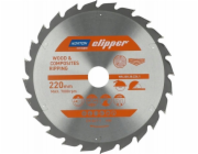 Norton KRUHOVÁ PILA NORTON 220 mm x 30 mm x 24 oz DŘEVO A KOMPOZITY ATB (2,8 / 1,8)