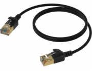 Procab PROCAB CSD570B/10 Slimline síťový kabel - CAT7 RJ45 U/FTP černá verze - 10 metrů