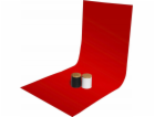 GlareOne GlareOne PVC pozadí 60x130cm - červené