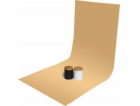 GlareOne GlareOne PVC pozadí 60x130cm - oranžové