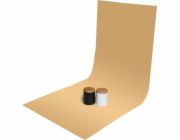 GlareOne GlareOne PVC pozadí 60x130cm - oranžové