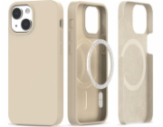 Tech-Protect Silikonový kryt TECH-PROTECT SILICONE MAGSAFE pro iPhone 13 / 14 béžový