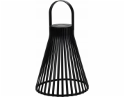 Home Styling Collection Kolekce bytového stylingu Solární lucerna, černá, 23 cm