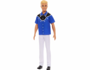 Mattel Panenka Barbie Ken v kovbojské košili (HRH25)