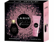 La Rive Touch Of Woman sada parfémovaná voda sprej 100ml + sprchový gel 100ml