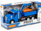 Polesie Polesie 96135 Profi, plošinový nákladní vůz s ine...