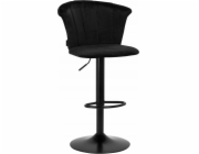 Activeshop Barová židle 4Rico QS-B801 sametově černá