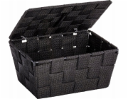 Wenko Košík s víkem na odkládání ADRIA ČERNÝ, WENKO