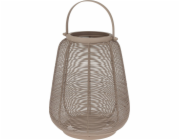 Home Styling Collection Kolekce bytového stylingu Kovová lucerna s rukojetí, 16 x 19 cm