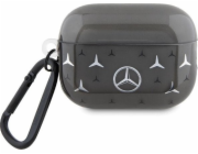 Mercedes Mercedes Velký hvězdný vzor - Pouzdro na AirPods Pro 2 (černé)