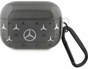 Mercedes Mercedes s velkým hvězdným vzorem - kryt na AirPods Pro (černý)