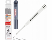 Edding Stavební tužka E-8880 EDDING, pro hluboké otvory + 6 ks. grafitové vodiče e-8881