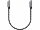 Satechi Kabel USB-C - USB-C 0,25 m šedý (ST-U4C25M)