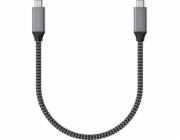 Satechi Kabel USB-C - USB-C 0,25 m šedý (ST-U4C25M)