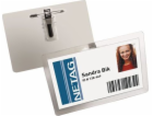 Staples Samolaminovací odznaky DURABLE s kombinovaným kli...