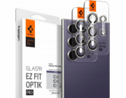 Spigen Spigen Glass TR EZ Fit Optik Pro 2 ks, fialová - Samsung Galaxy S24 Ultra