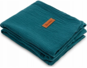 Sensillo mušelínová deka oceán 75x100