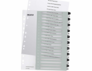 Leitz Děliče PP Leitz Wow A4 Maxi A4 1-20 (pro tisk) černobíle -