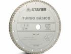 Stayer Diamond disk 230x22,2mm TURBO BASICO - STA-D230TB