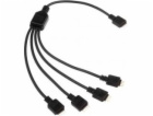 EK Water Blocks 4-pólový rozbočovací kabel R-4 RGB EK-RGB
