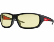 Milwaukee Ochranné brýle MILWAUKEE žluté prémiové